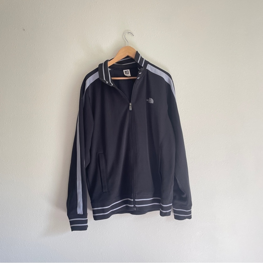 The North Face Black and Gray Heavy Jacket
